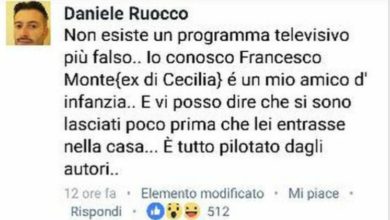 Confessione shock di Daniele Ruocco